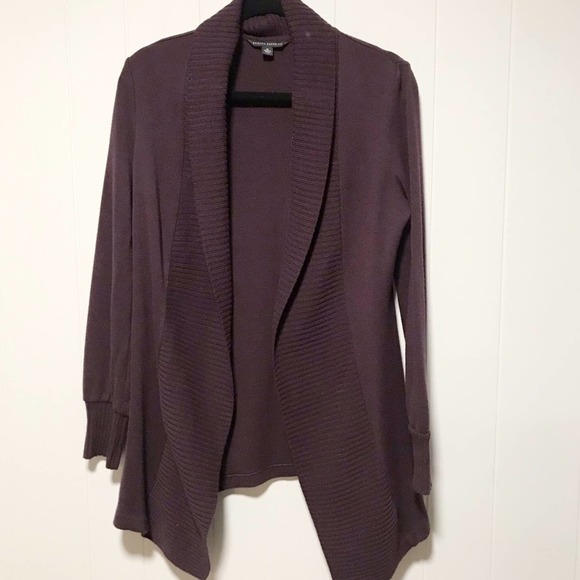 Banana Republic Sweaters - Banana Republic Purple Open Front Cardigan